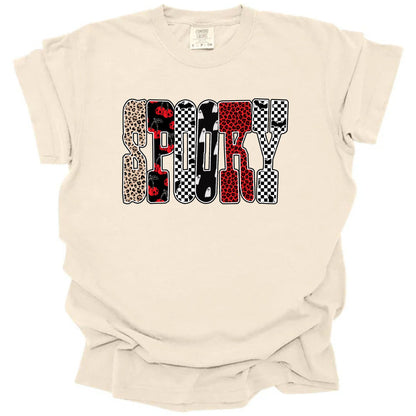 Spooky Trendy Patterned Letters