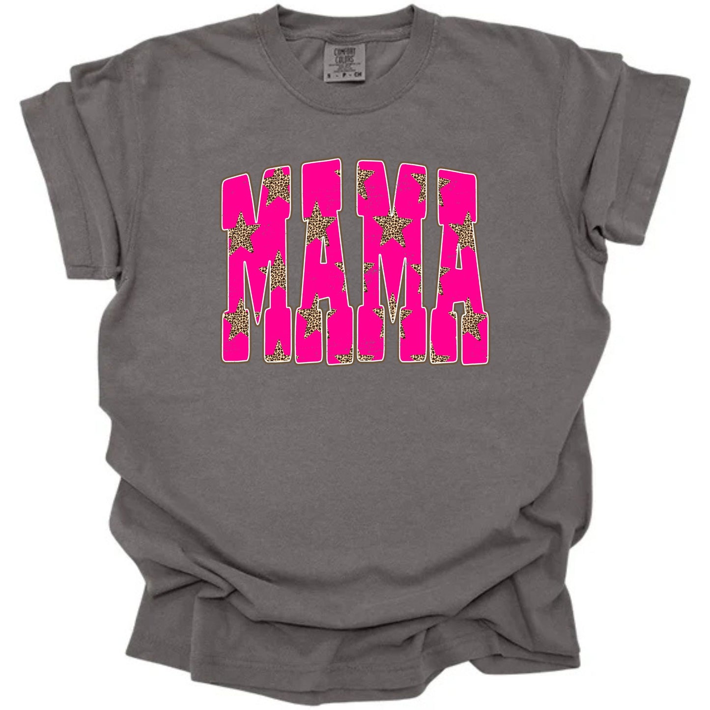 Trendy Cheetah Stars Mama