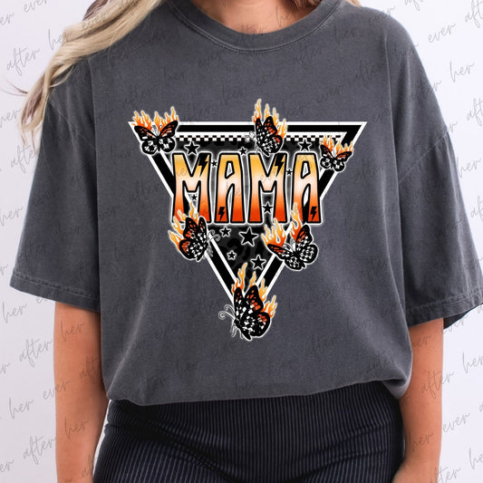 Triangle Butterfly Mama